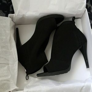 Calvin Klein bootie heels